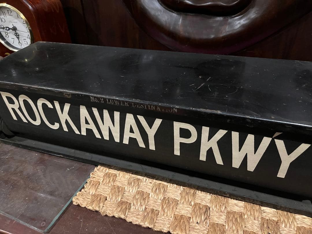 c*m様 アメリカンアンティーク　手動回転式サイン