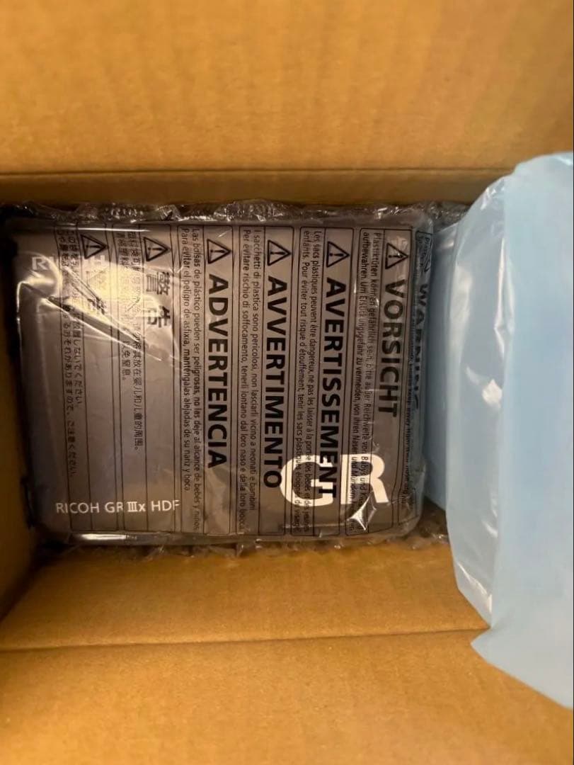 【新品未使用】2026/02/03当選品 RICOH GRⅢx HDF 3年保証