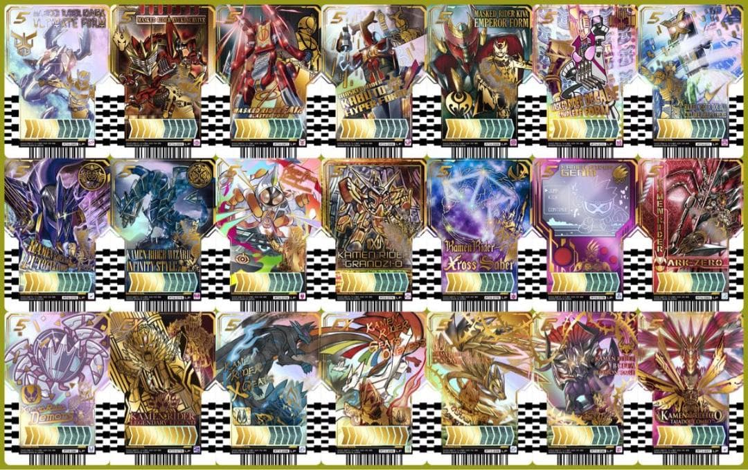 ライドケミートレカ パラレルレア 21枚セット 仮面ライダーガッチャード