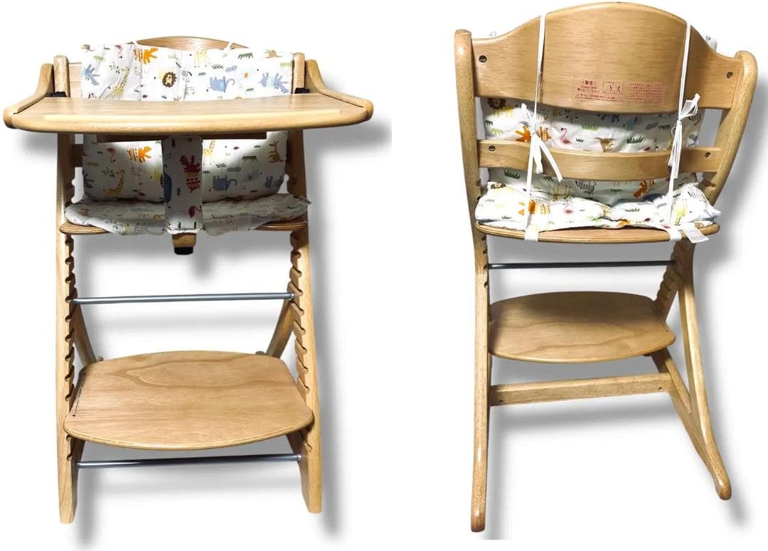 美品 大和屋 すくすくチェア プラス テーブル ガード ヤマトヤ ベビー カバー