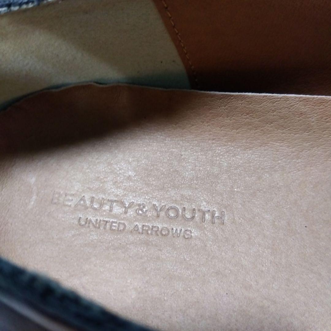 BEAUTY&YOUTH ユナイテッドアローズ　黒革靴28cm