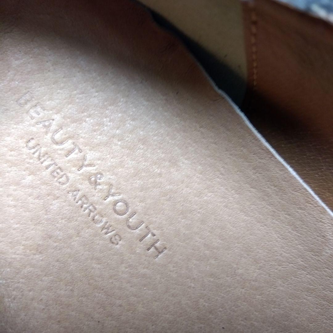 BEAUTY&YOUTH ユナイテッドアローズ　黒革靴28cm