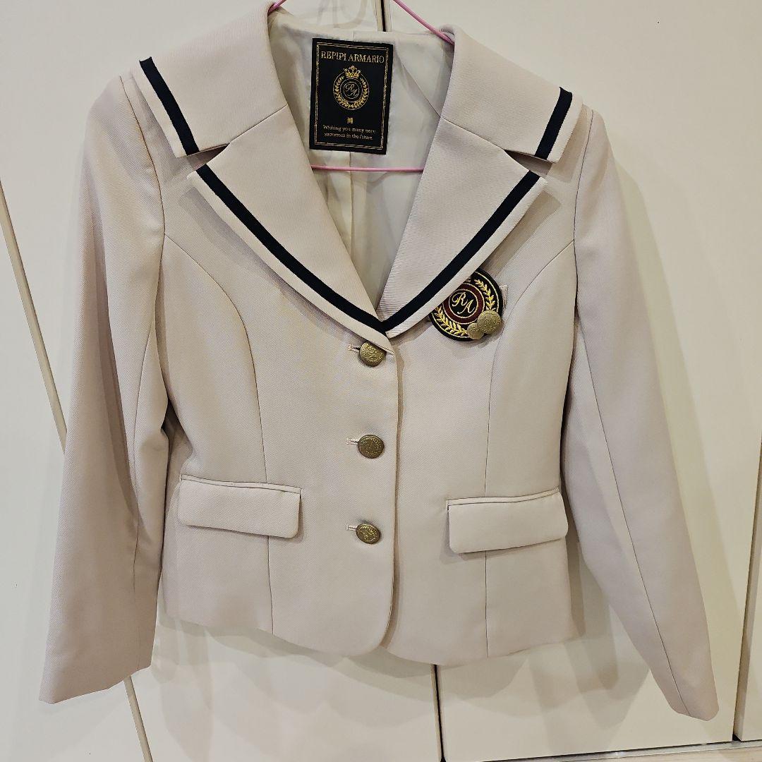 [期間限定値下げ]REPIPI ARMARIO ホワイトブレザー M卒業式小学校