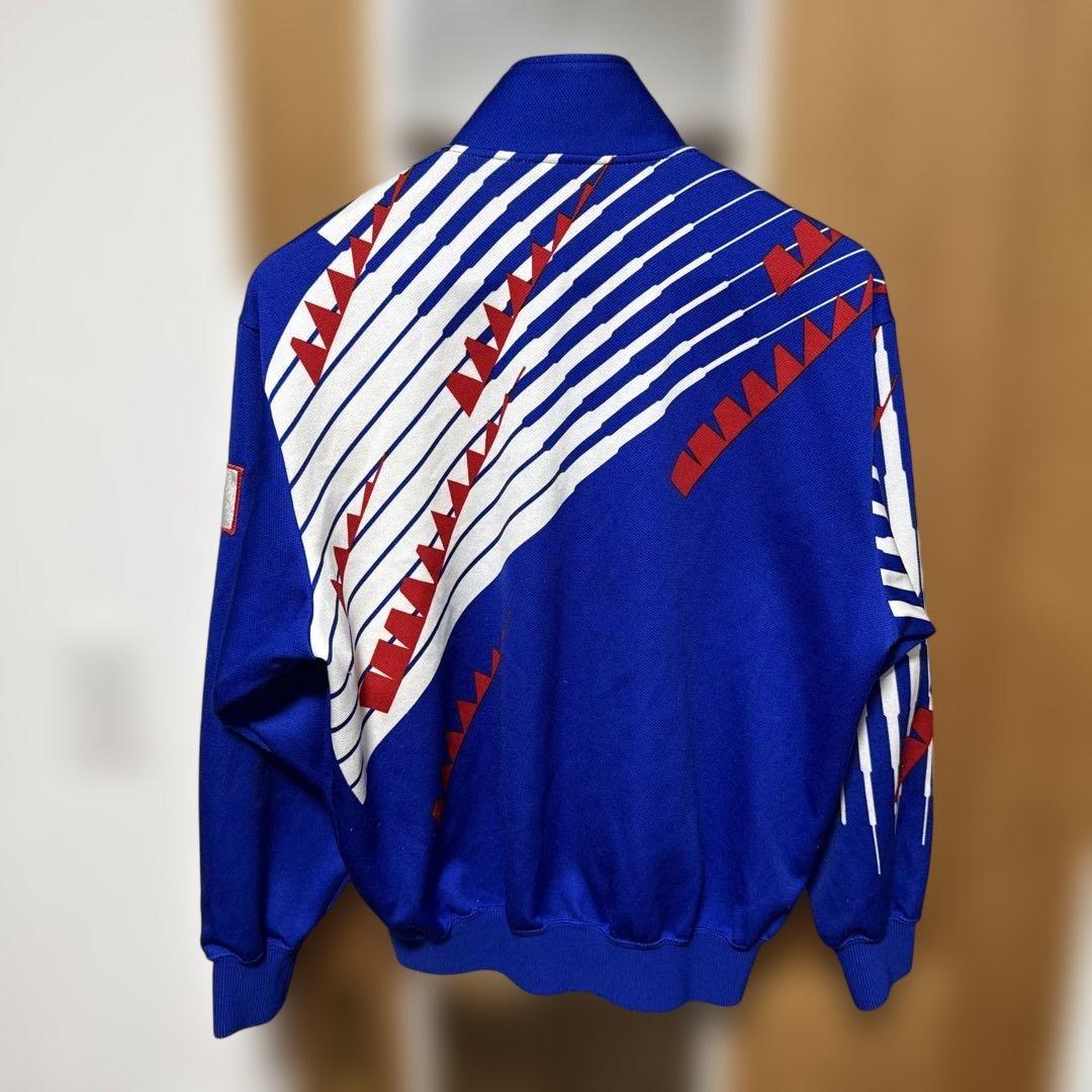 ASICS ジャージ サムライブルー　ドーハの悲劇　ドーハ