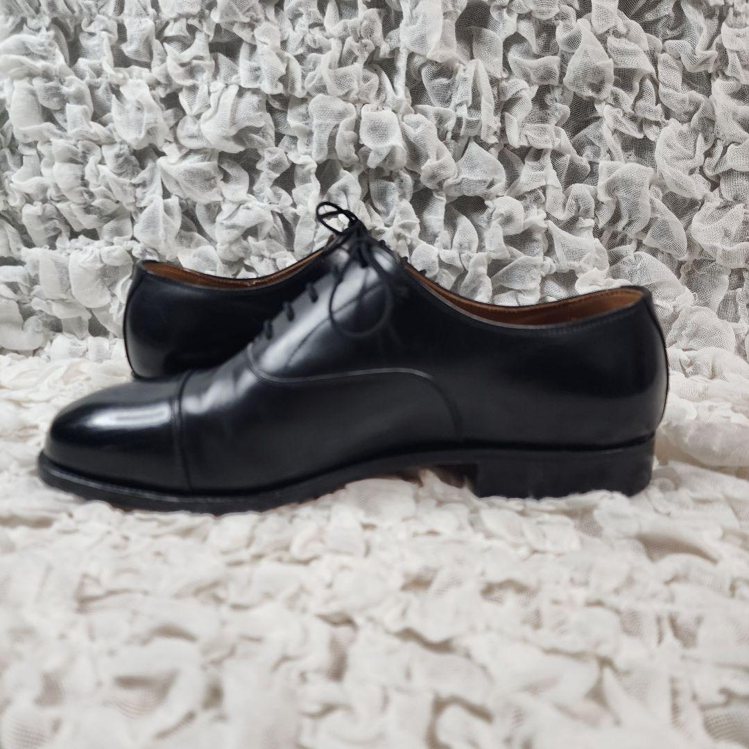 スコッチグレイン ストレートチップ レザー ドレスシューズ 内羽根