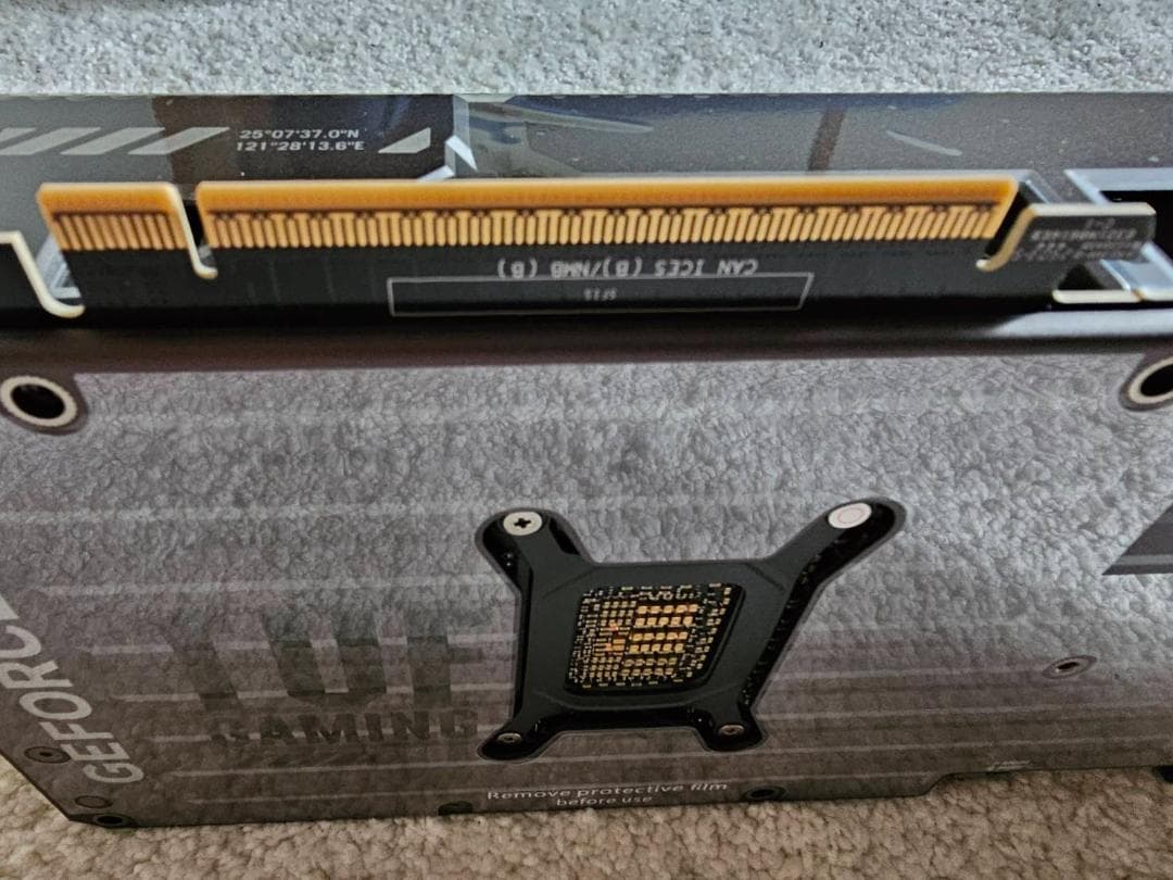 ASUS TUFGAMING GEFORCE RTX5070 グラフィックボード