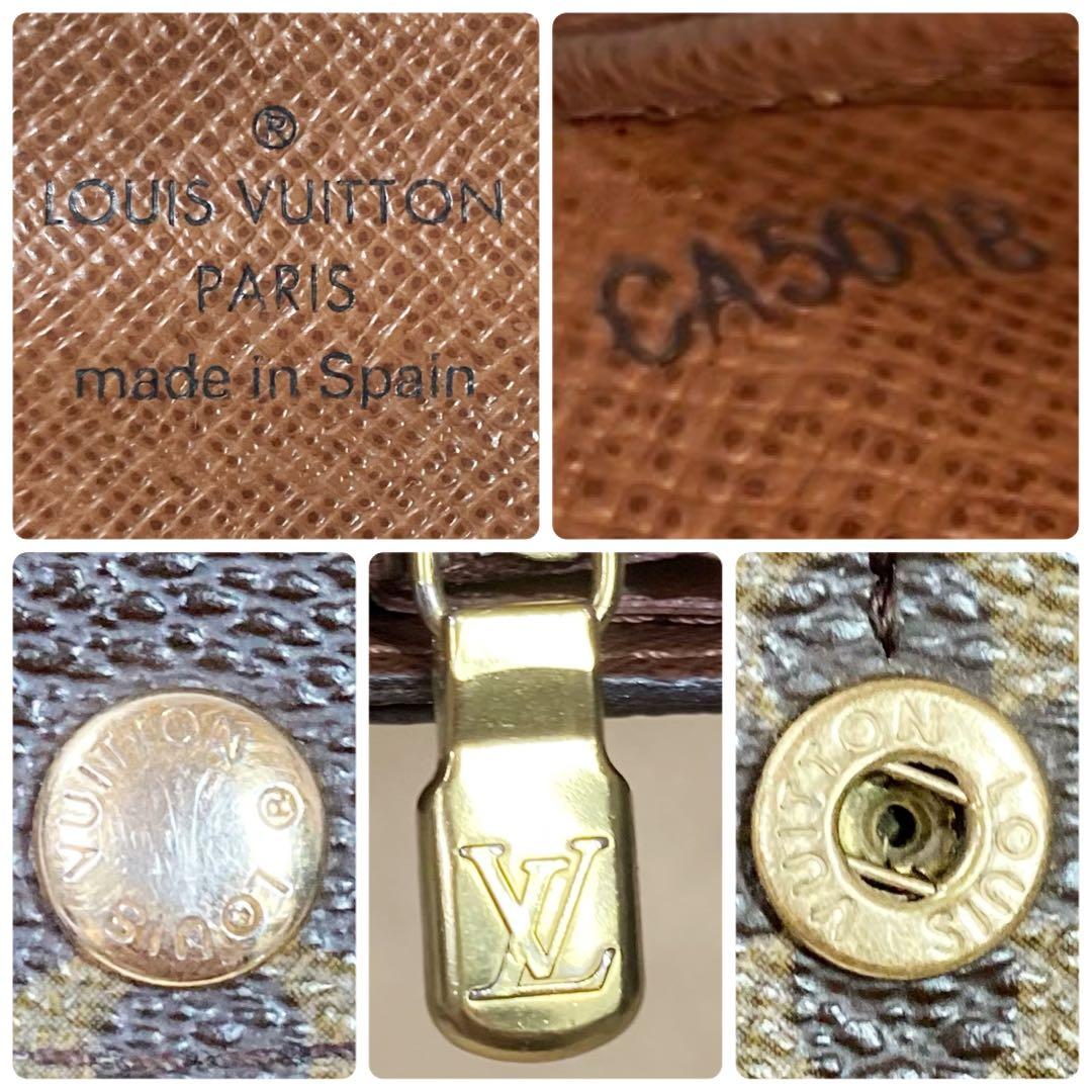 【美品】ルイヴィトン ☆ポルトフォイユサラ モノグラム 長財布 カード入れ10枚