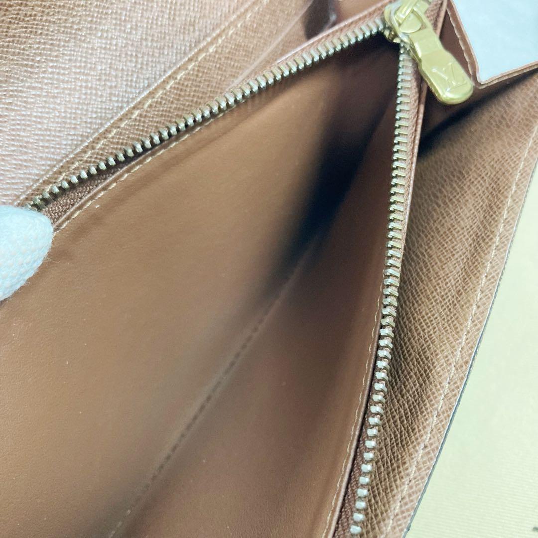 【美品】ルイヴィトン ☆ポルトフォイユサラ モノグラム 長財布 カード入れ10枚