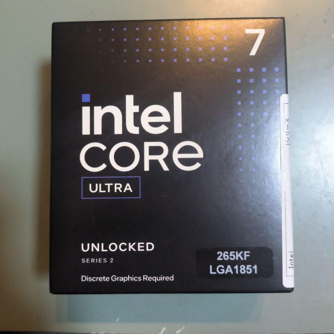 Intel Core i7 265KF CPU LGA1851 アンロック