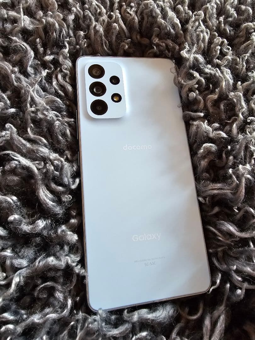 【美品】Galaxy SC53C ブルー スマートフォンdocomoシムフリー