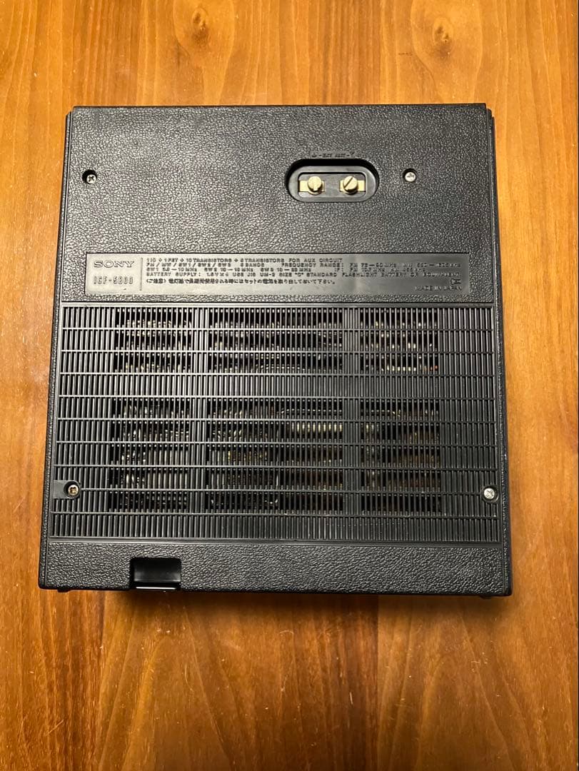 ソニースカイセンサーICF5800 BCLラジオ　ジャンク品