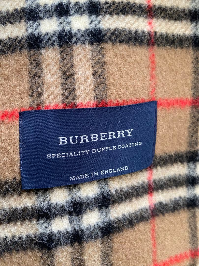 年代物 BURBERRY バーバリー ウール コート