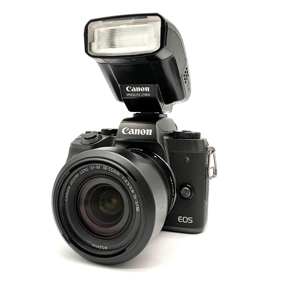 Canon EOS M5 18-55mmSTMレンズキット ブラック