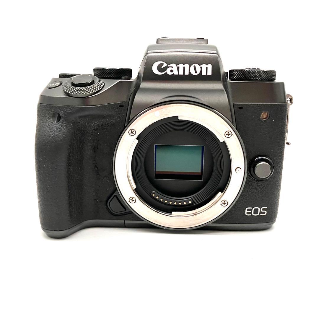 Canon EOS M5 18-55mmSTMレンズキット ブラック