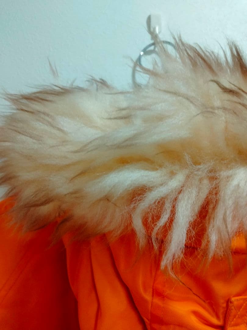 HOUSTON N-3B レアカラー　オレンジ　オールド　フライトジャケット