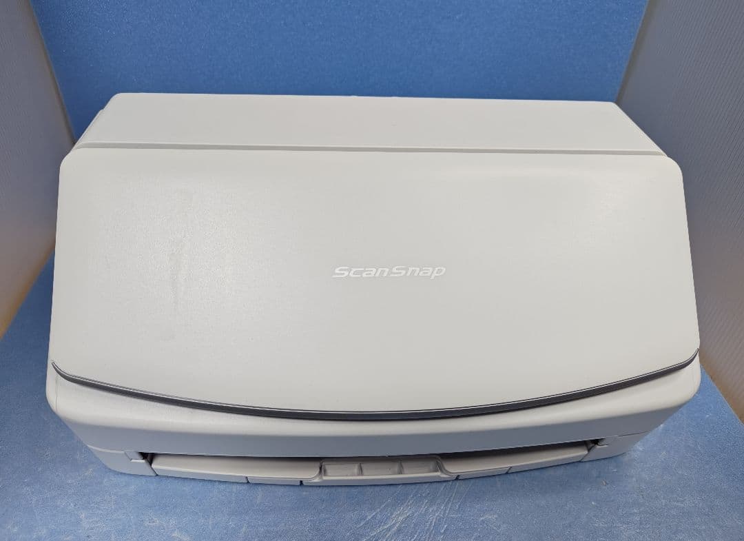 たまった書類を一気にスキャン 富士通 ScanSnap iX1500（白）使用少