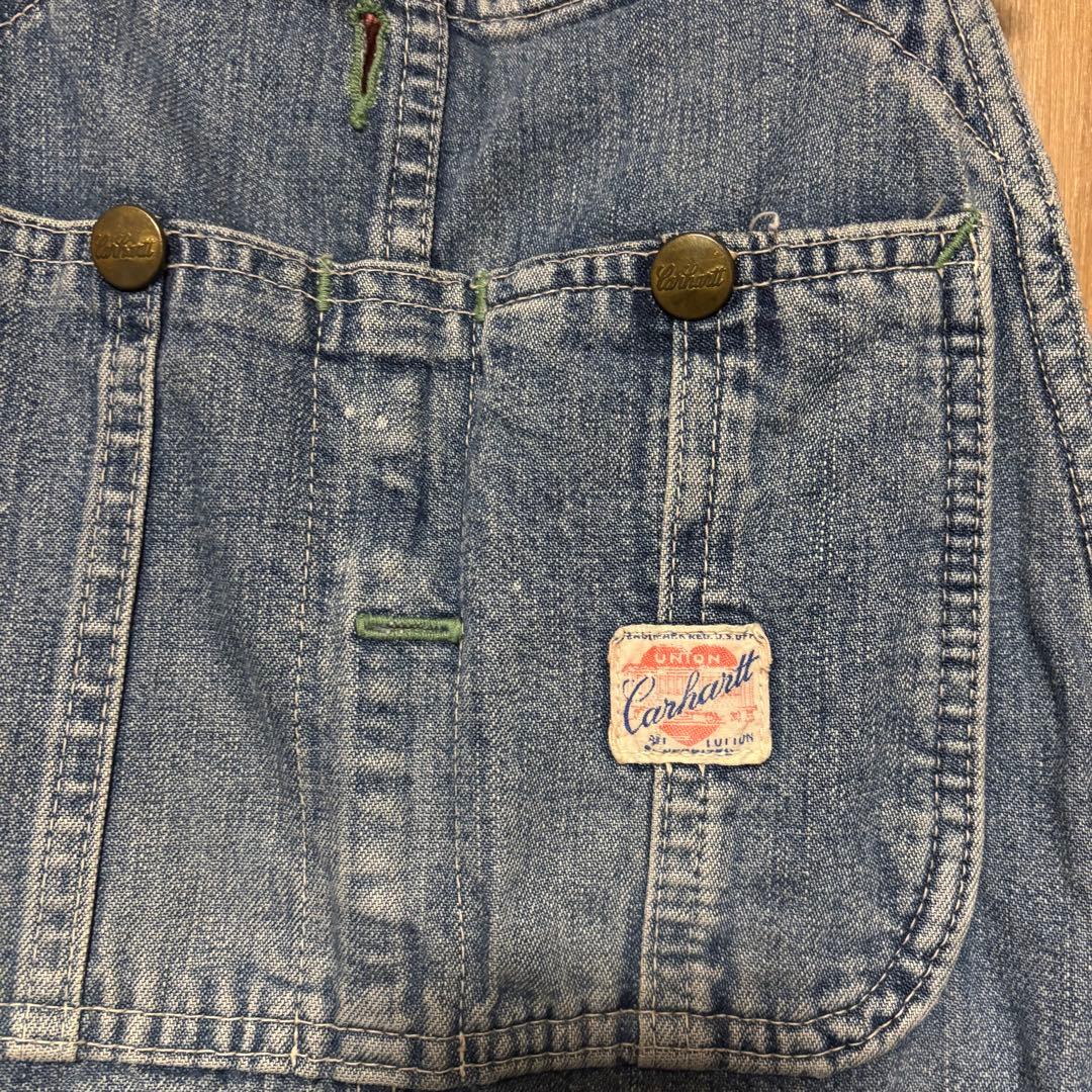 【激レア】Carhartt ハートタグ 50s 60s オーバーオール 復刻36