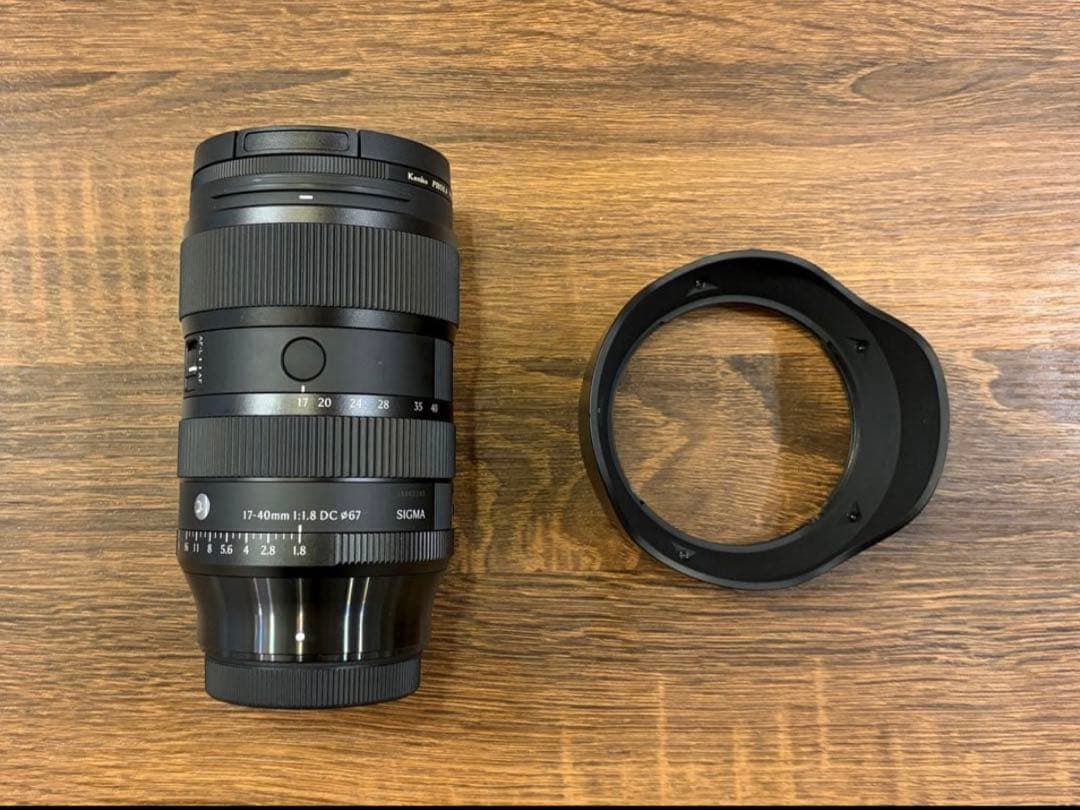 SIGMA 17-40mm F1.8 ART 富士Xマウント用