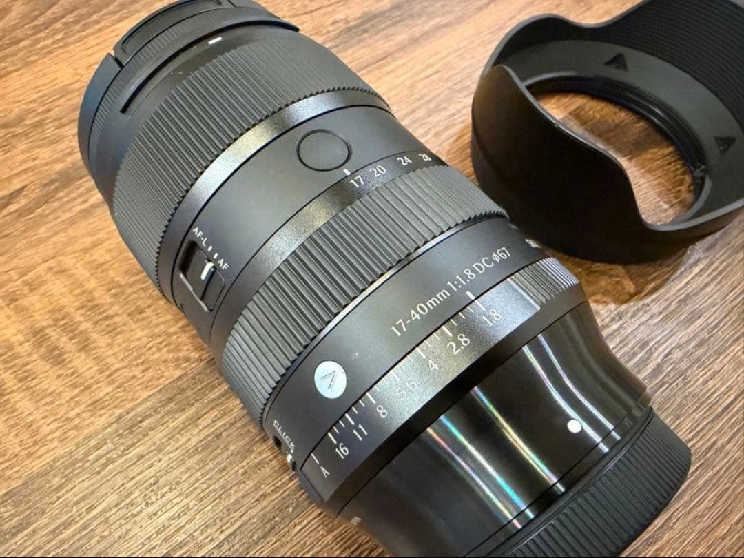 SIGMA 17-40mm F1.8 ART 富士Xマウント用