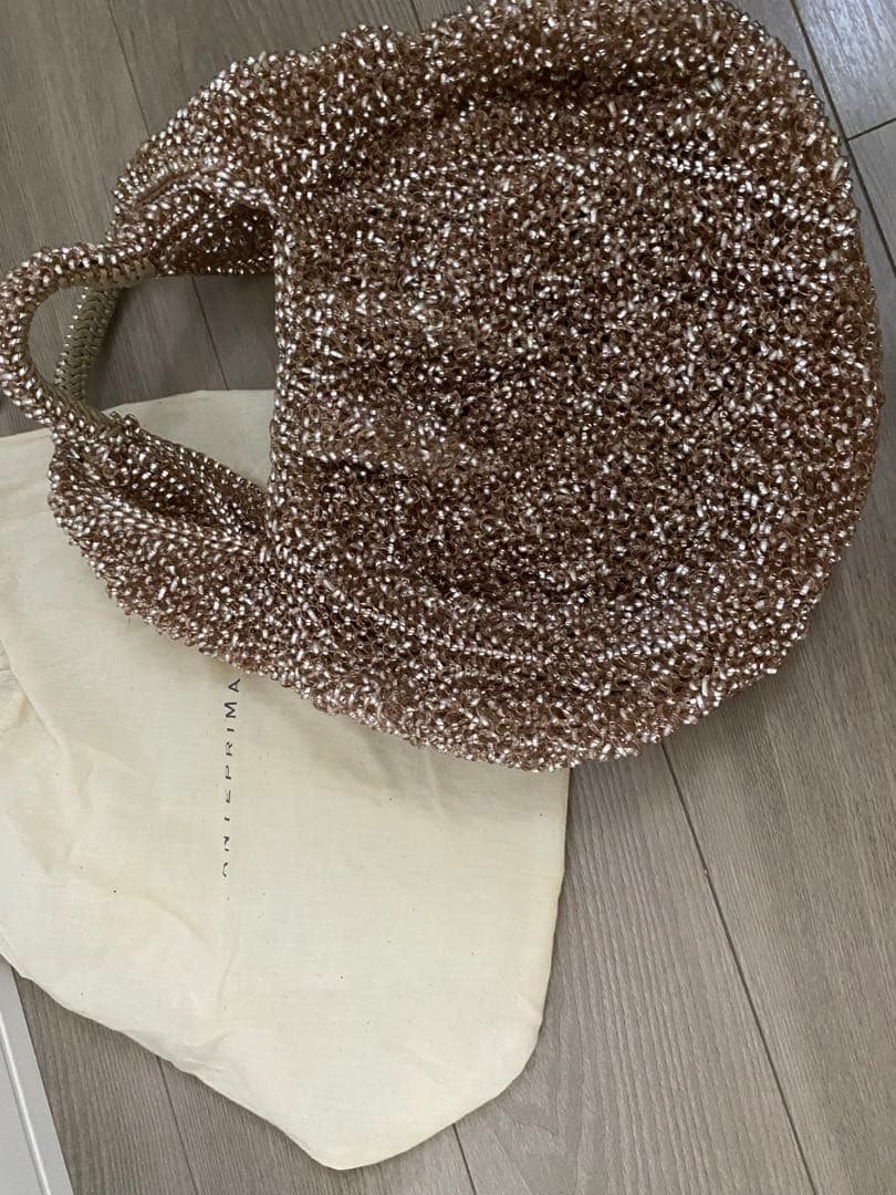 アンテプリマ　ワイヤーバッグ　ゴールド　トート　ハンドバッグ