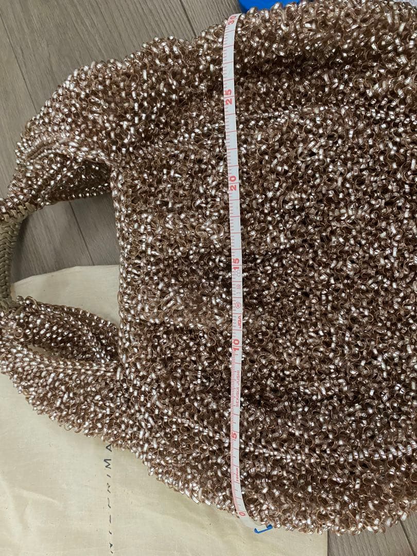 アンテプリマ　ワイヤーバッグ　ゴールド　トート　ハンドバッグ