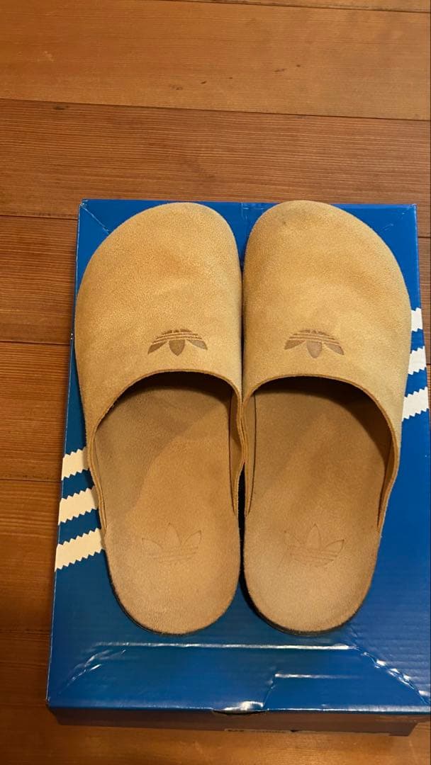 ※韓国限定【Adidas】Adimule Slides サボ サンダル ベージュ
