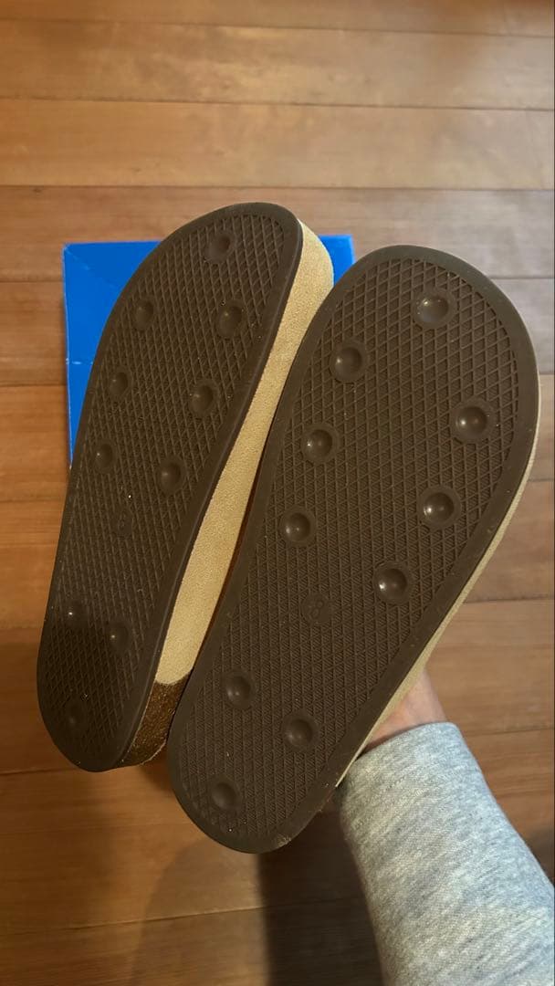 ※韓国限定【Adidas】Adimule Slides サボ サンダル ベージュ