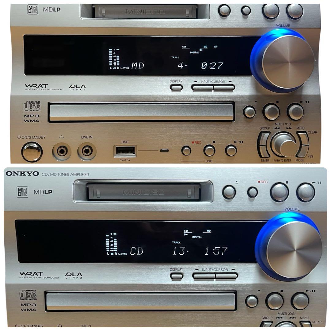 ONKYO CD/MDチューナーアンプ FR-N7NX スピーカー D-N7NX