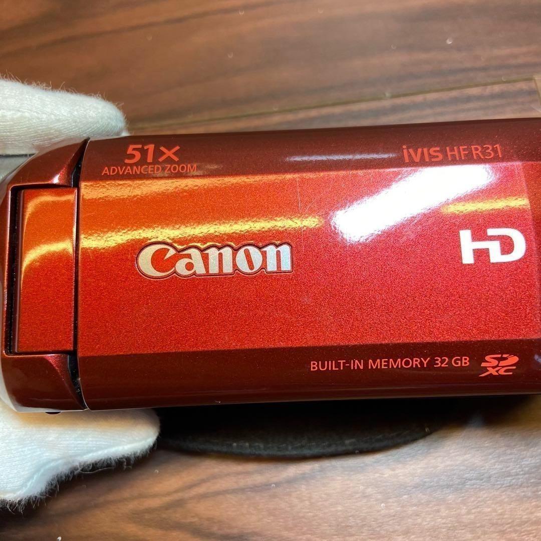 Canon デジタルビデオカメラ iVIS HF R31 ほぼ新品 3461