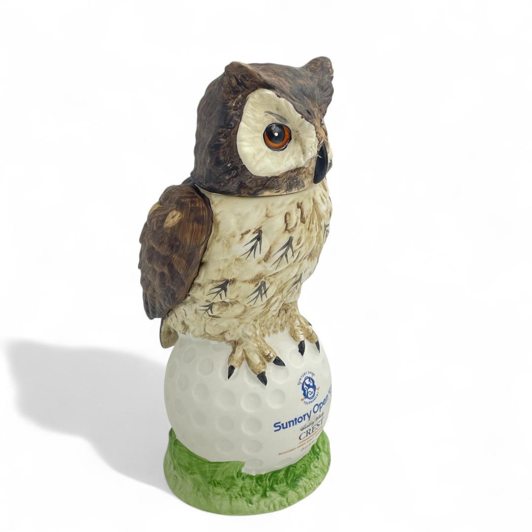 【未開栓】Suntory Open '93 クレスト12年/記念ボトル/フクロウ