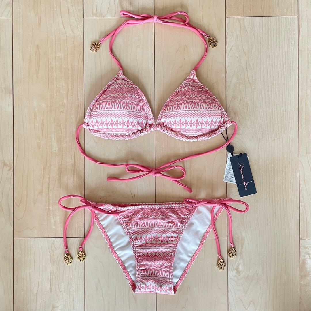 ラグナムーン 新品未使用 タグ付き ビキニ エスニック アクセサリー付き 半額