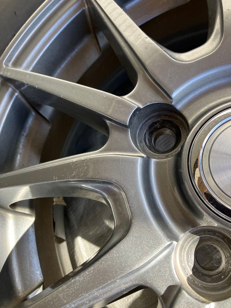 ①ブリジストン⭐︎155/65R14⭐︎冬⭐︎タイヤホイール2本セット