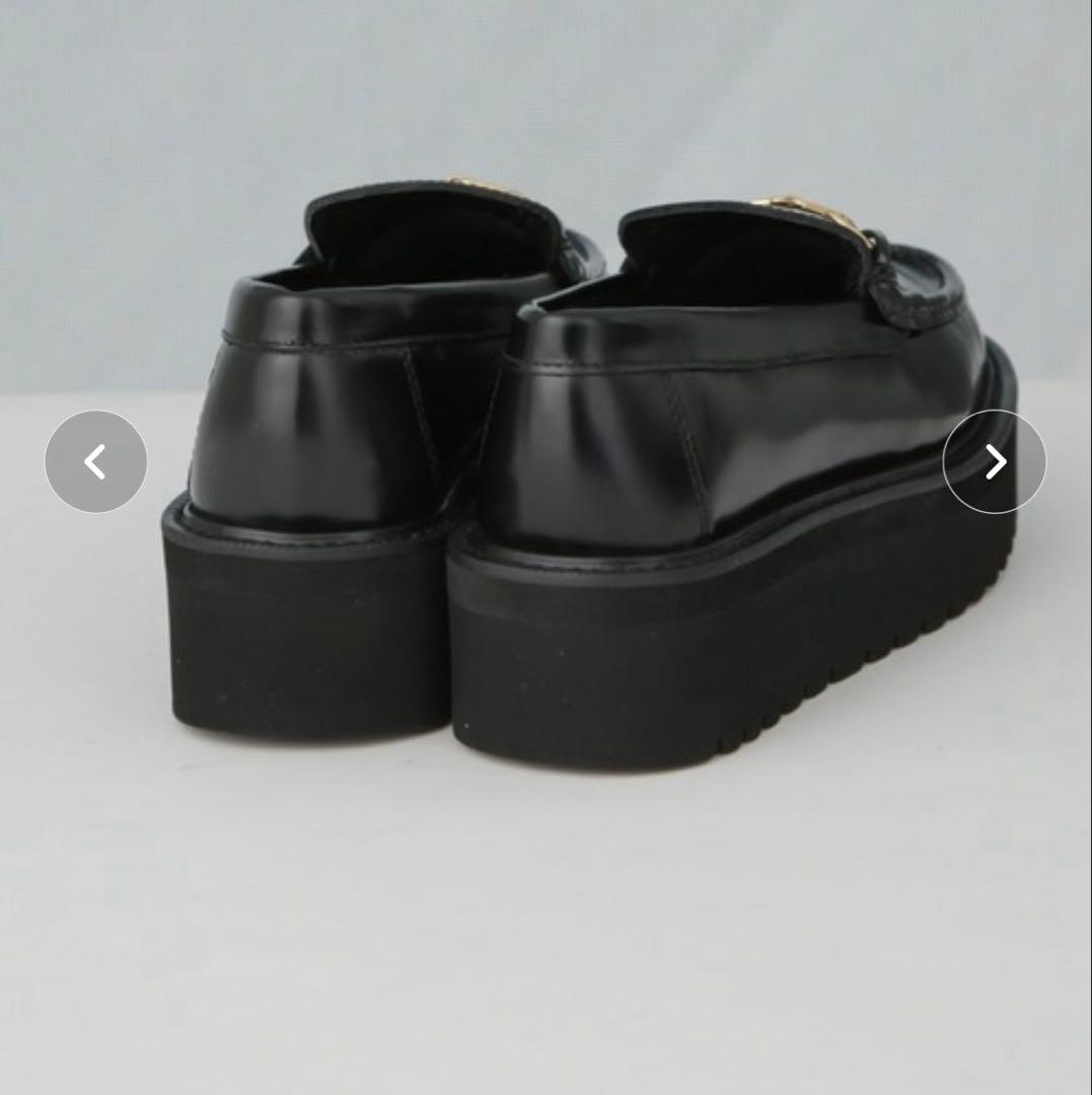 Caminando Platform Bit Loafers ブラック