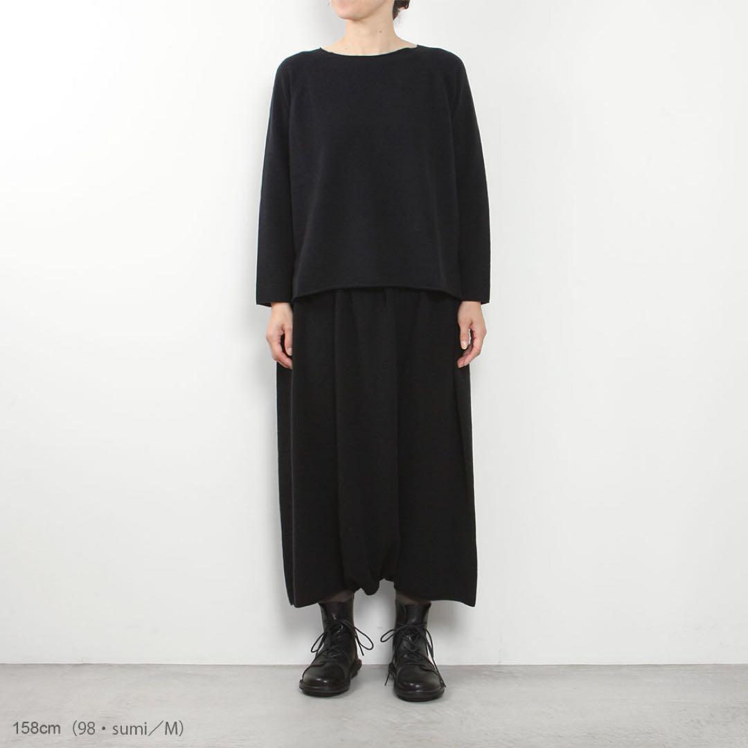 パンツ evameva wool sarrouel pants