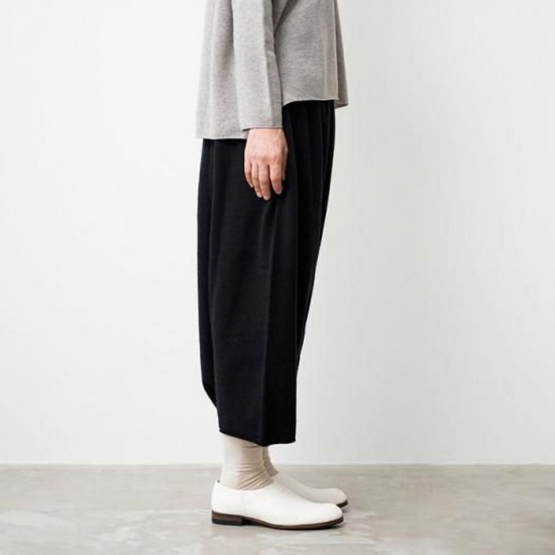 パンツ evameva wool sarrouel pants
