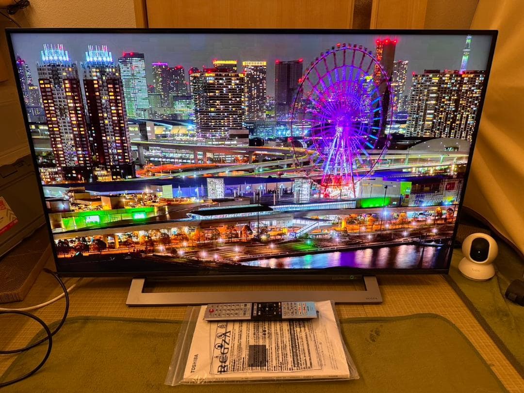 超美品！TOSHIBA 東芝 4K テレビ　43M530X　2019年製　43型