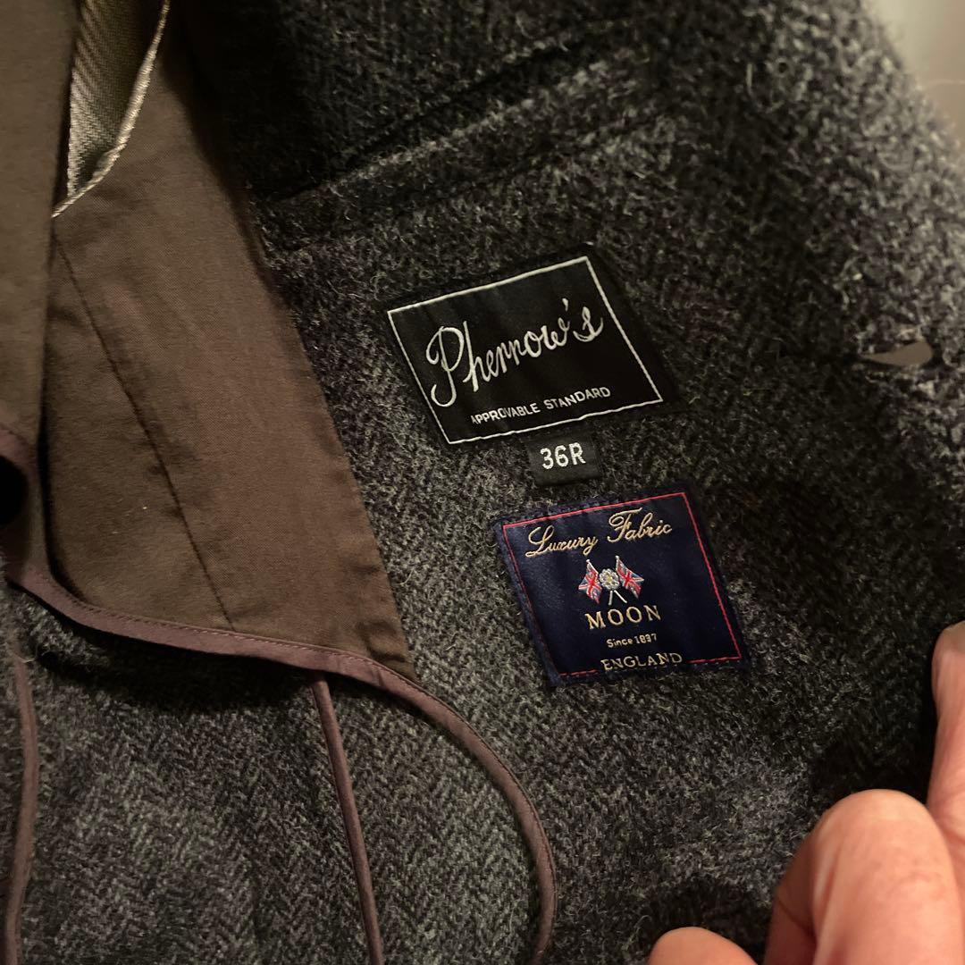 フェローズ　ハンティングジャケット36 R ヘリンボーン