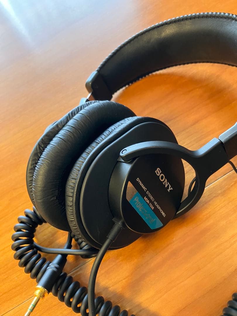SONY MDR7506ダイナミックヘッドホン