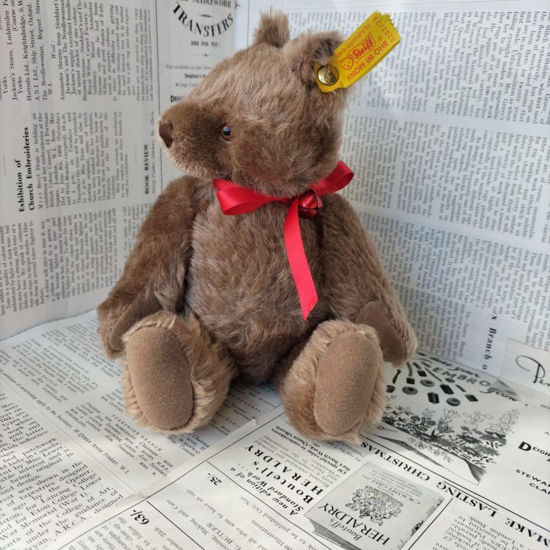 ビンテージ　シュタイフ　オリジナルテディベア