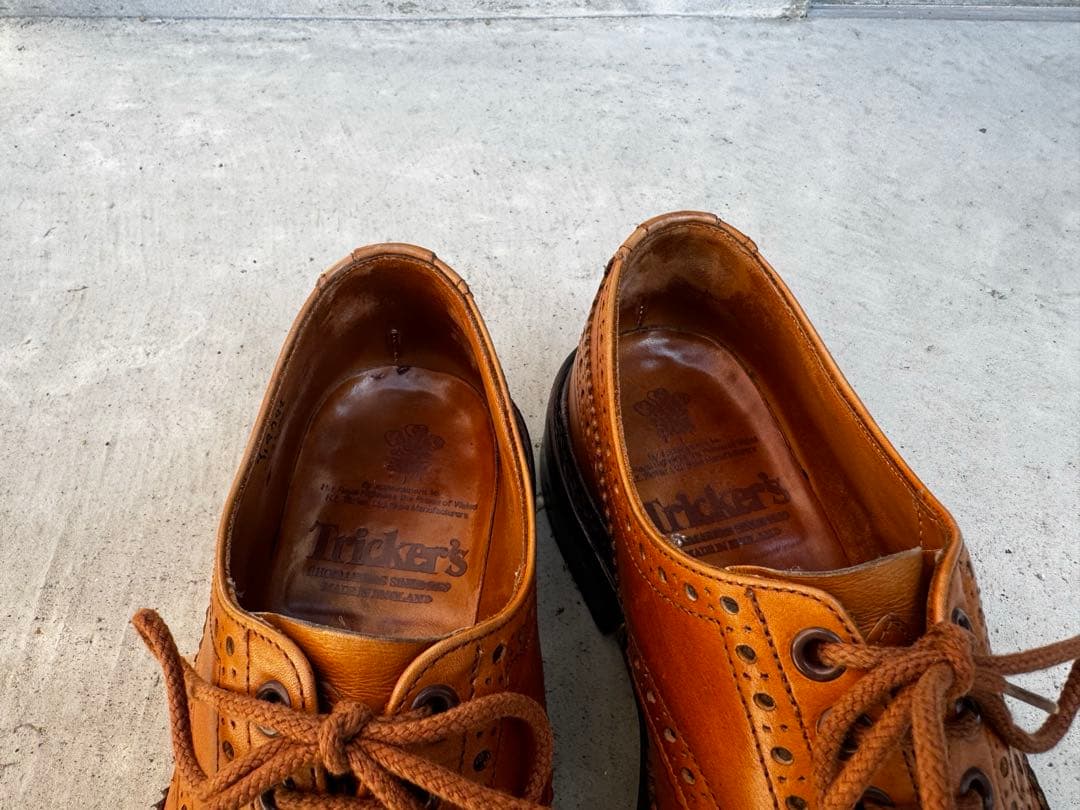 トリッカーズ　ウィングチップ　UK7 ダイナイト