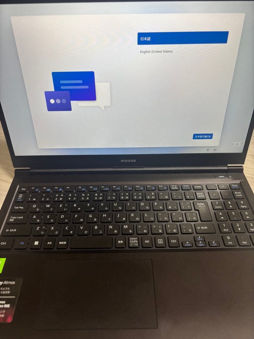 マウス ノートパソコン intel core i7