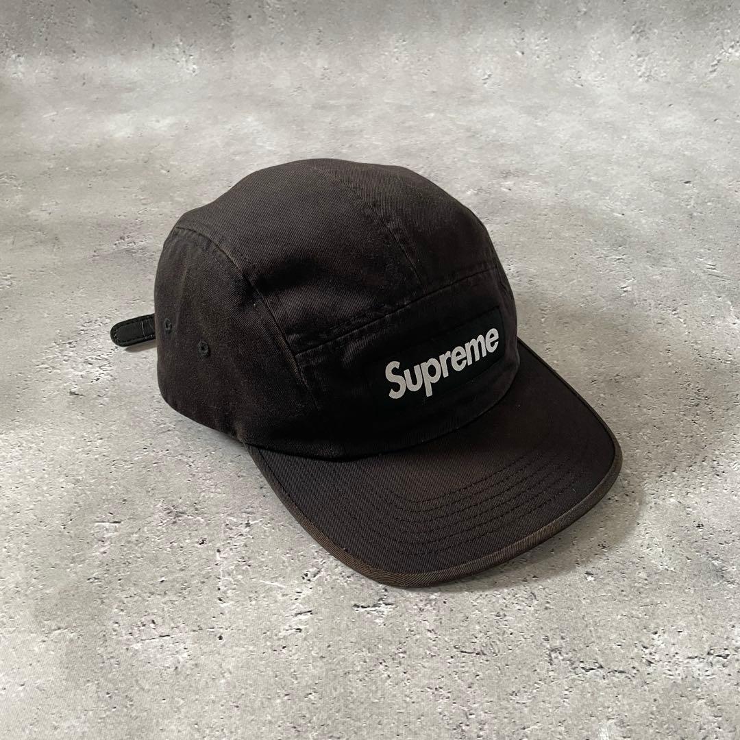 帽子 Supreme washed chino twill camp cap