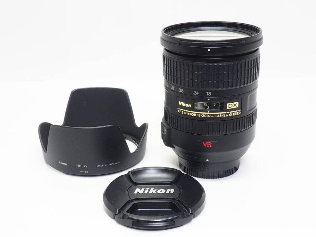 レンズ(ズーム) Nikon AF-S DX 18-200mm F3.5-5.6G ED VR