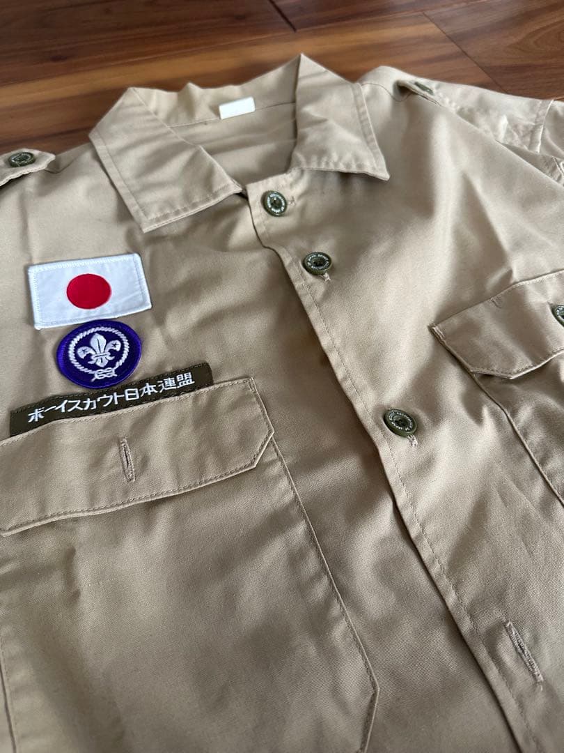 美品　ボーイスカウト　リーダー制服