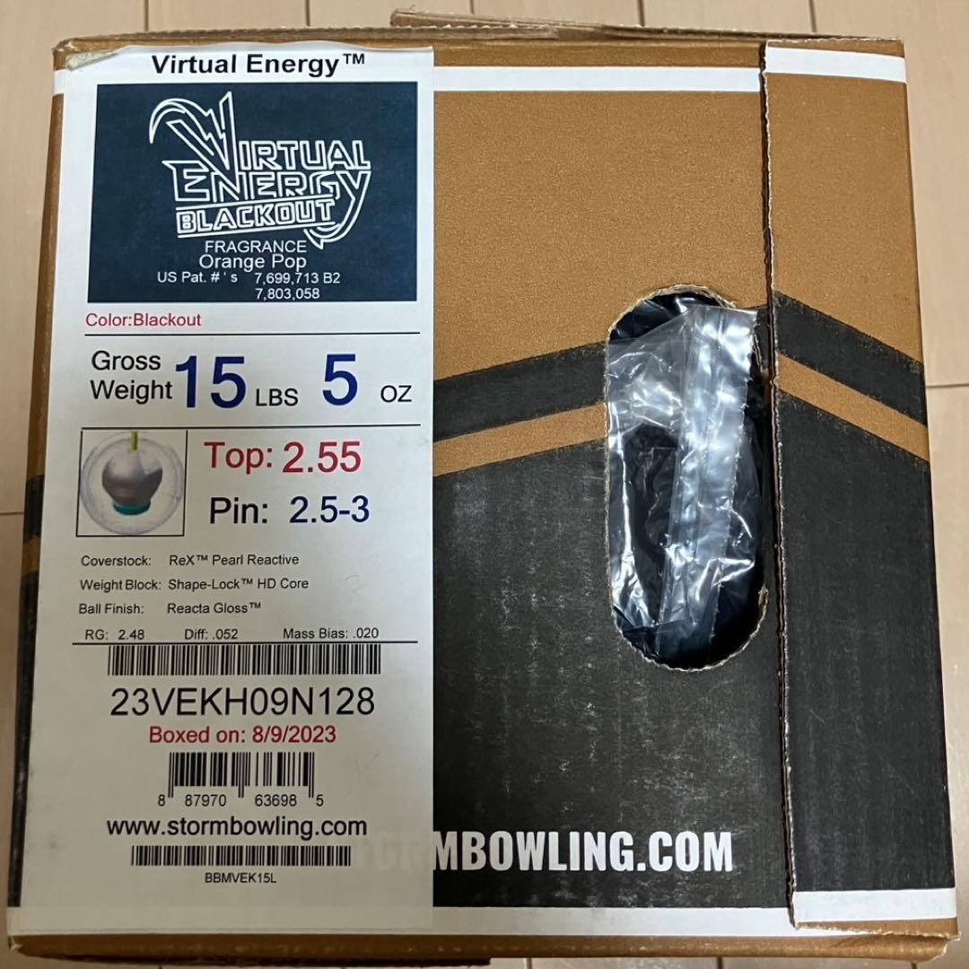 STORM VIRTUAL ENERGY BLACKOUT 15ポンド