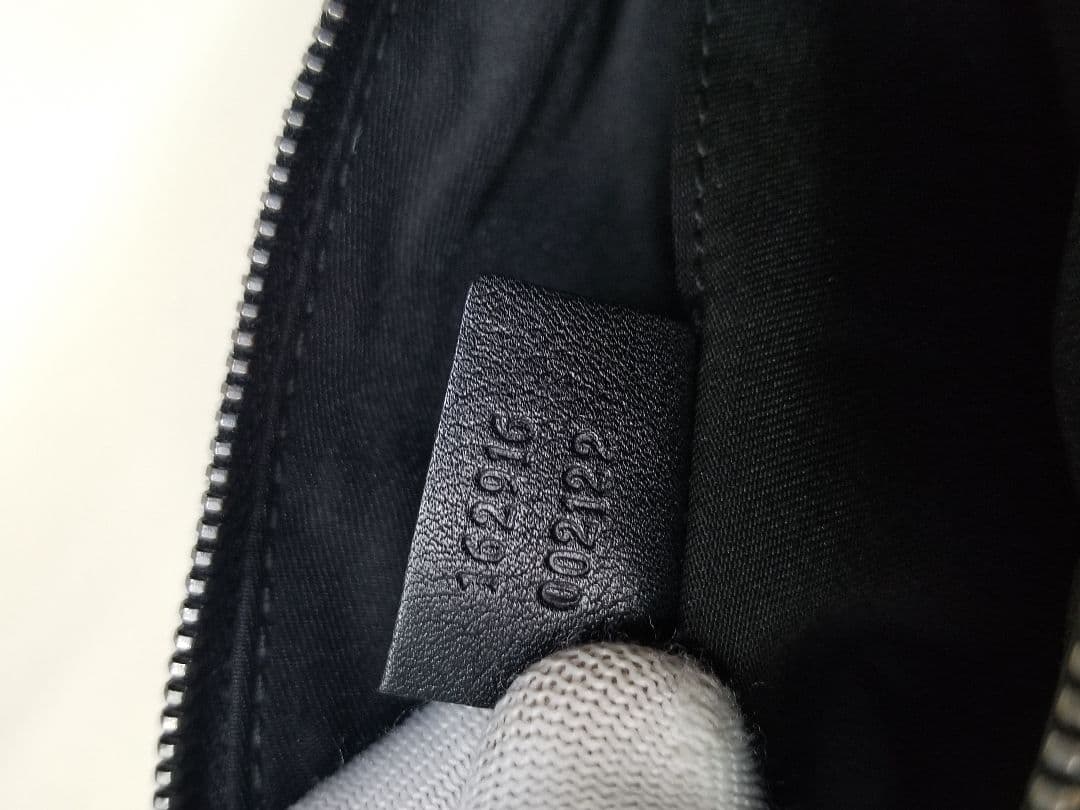 グッチ ブラウン グッチッシマ ベルトバッグ ブラック