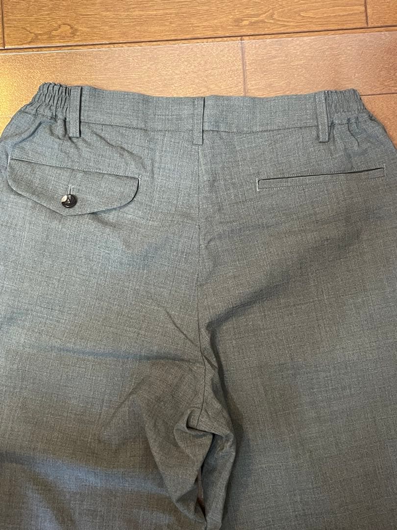 コムデギャルソンオムドゥ AD2022 ウールイージースラックス　春夏物