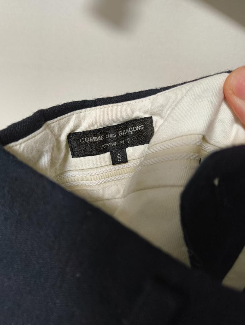 COMME des GARCONS HOMME PLUS 2タックウールパンツ