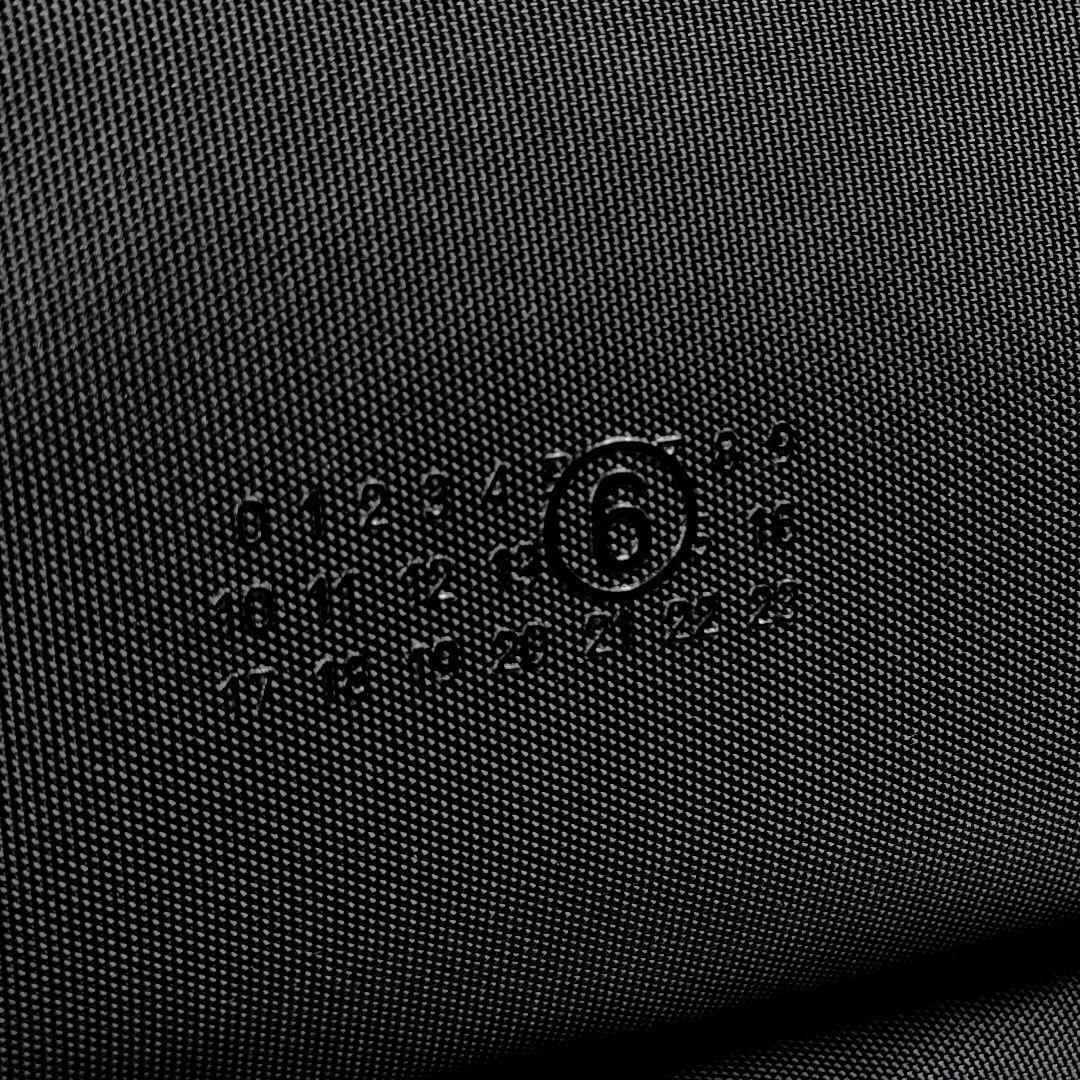 美品 メゾンマルジェラ MM6 ナンバリングロゴ バックパック リュックサック