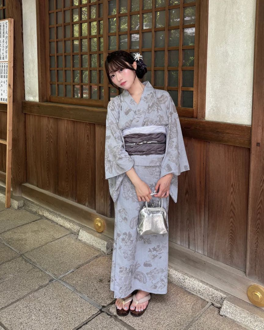 【mellowneon セパレート浴衣/帯セット】